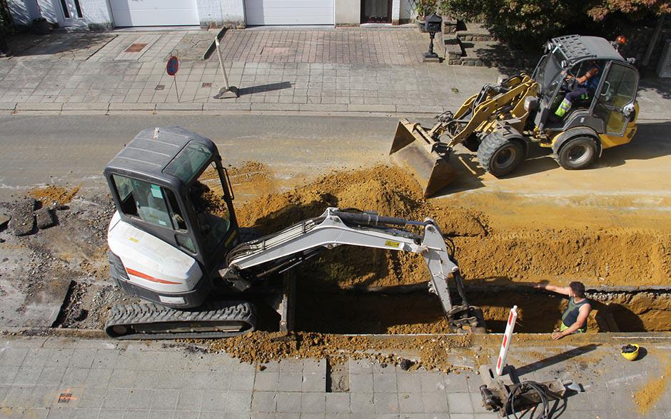 travaux assainissement Chanteloup-les-Vignes